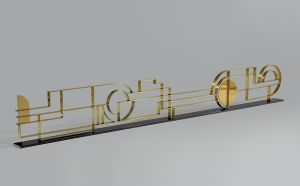 Artwork: Long Modern Sculpture (Maquette), 1969 (RLCR 1694)