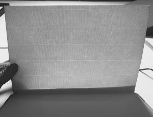 NY Central Marbled Sketchbook [2], Drawings in this book c. 1977–80 (RLCR 2688). Laid paper structure