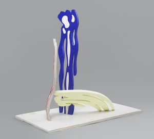Artwork: Brushstroke Sculpture (Maquette), c. 1996 (RLCR 4467)
