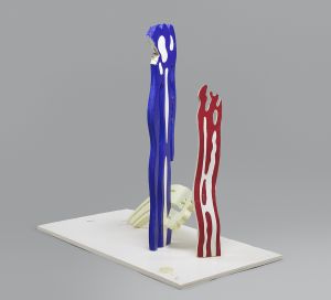 Artwork: Brushstroke Sculpture (Maquette), c. 1996 (RLCR 4467)