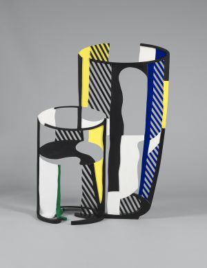 Artwork: Double Glass, 1979 (fabricated 1979–80, posthumous 0/3 fabricated 2021) (RLCR 2867)  RLCR 2867.1/3