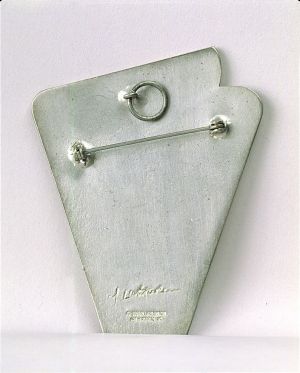 Modern Head Pendant, 1968 (published 1968) Signature and markings on verso