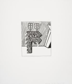 Artwork: Figure with Teepee, 1980 (RLCR 2913) Photo: Courtesy Whitney Museum of American Art Teaching-aide proof