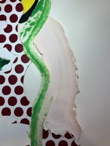 Face (Green Nose) (Study), 1986 (RLCR 3527). Detail