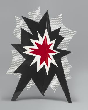 Artwork: Standing Explosion (Black), 1965 (fabricated 1965) (RLCR 1156) Photo: Courtesy Walker Art Center Face B