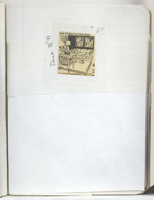 Interiors Compositions Notebook, Drawings in this book c. 1991–94 (RLCR 4096). Page 45