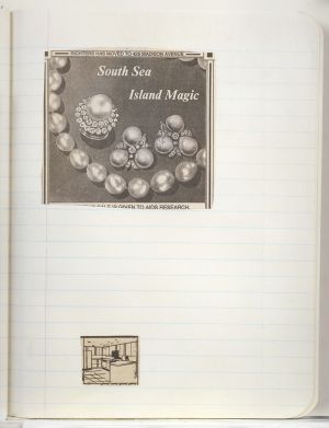 Interiors Compositions Notebook, Drawings in this book c. 1991–94 (RLCR 4096). Page 49
