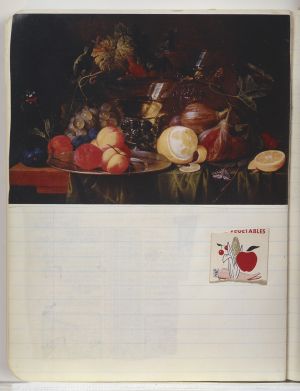 Jericho Compositions Notebook, Drawings in this book c. 1970–76 (RLCR 1923). Page 34v