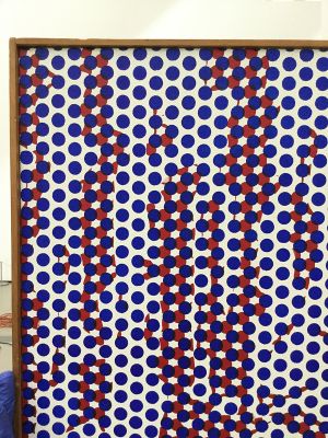 Rouen Cathedral, Set III, 1968–69 (RLCR 1635). Detail of panel 3