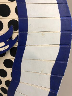 Brushstroke Nude (Maquette), 1992 (RLCR 4108). Detail