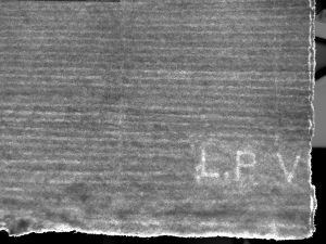 Piazzesi Romboli Sketchbook, Drawings in this book c. 1982–93 (RLCR 3181). Part of repeating watermark "L.P. VENEZIA"