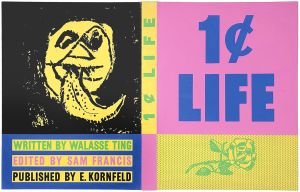 Artwork: Illustration (Girl) for "Around the U.S.A." for 1&cent; Life Book, 1963 (published 1964) (RLCR 816.2)  Regular edition
