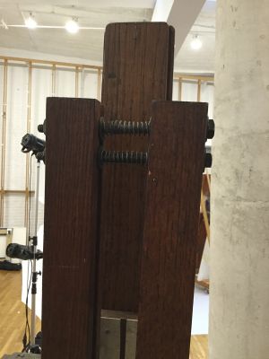 Easel, c. 1940s (RLCR 2). Detail