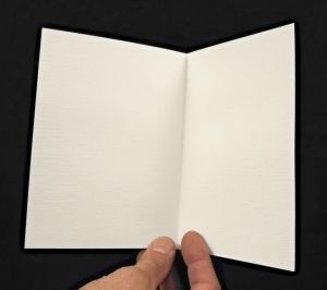 Illustrated Bill Holders, 1992 (RLCR 4804). Bill holder opened