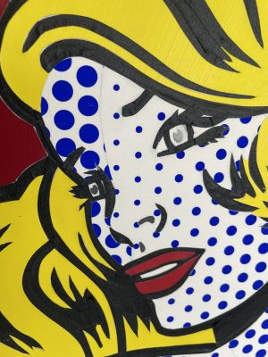 Blue Nude (Study), 1995 (RLCR 4357). Detail