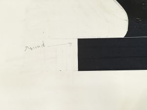 Brushstroke (Study), 1981 (RLCR 3009). Detail