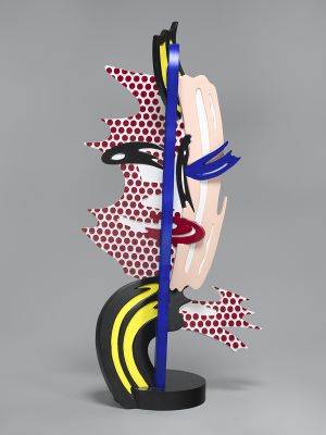 Artwork: Brushstroke Head IV (Maquette), 1987 (RLCR 3619)