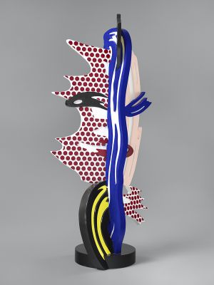 Artwork: Brushstroke Head IV (Maquette), 1987 (RLCR 3619)