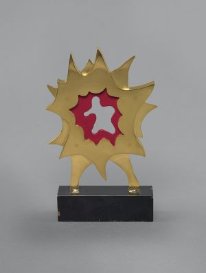 Artwork: New York State Governor's Arts Award 1996, 1996 (published 1996) (RLCR 4567) Photo: Archives of American Art, Smithsonian Institution RLCR 4567 (ed. unknown): Back