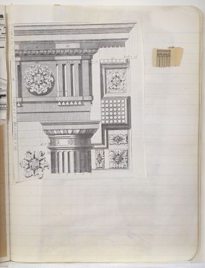 Jericho Compositions Notebook, Drawings in this book c. 1970–76 (RLCR 1923). Page 25r