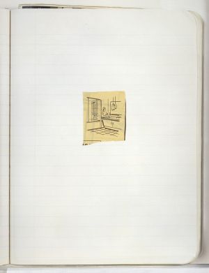 Interiors Compositions Notebook, Drawings in this book c. 1991–94 (RLCR 4096). Page 26