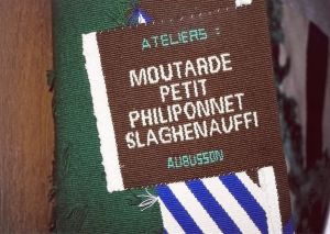 Water Lilies Tapestry, 1995 (manufactured 1996) (RLCR 4451). Weavers' names on verso of tapestry