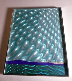 Dazzling Sky, 1964 (RLCR 848). Work in original metal section frame