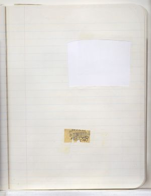 Interiors Compositions Notebook, Drawings in this book c. 1991–94 (RLCR 4096). Page 19