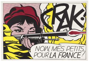 Artwork: CRAK! Poster, 1963/1964 (RLCR 4802) Photo: Courtesy Bowdoin College Museum of Art Poster version 2