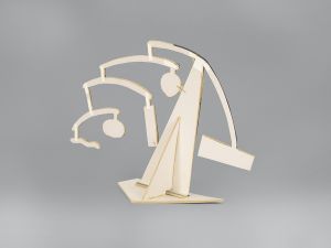 Artwork: Mobile I (Model), 1989 (RLCR 3794)