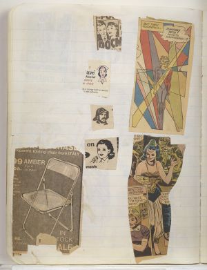 Jericho Compositions Notebook, Drawings in this book c. 1970–76 (RLCR 1923). Page 11v