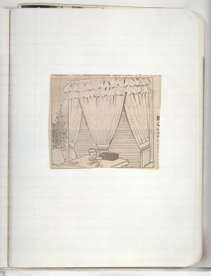 Interiors Compositions Notebook, Drawings in this book c. 1991–94 (RLCR 4096). Page 23