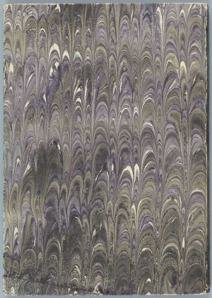 Artwork: Marbled Sketchbook, Drawing originating in this book 1989, drawings likely originating in this book 1988–90, 1996 (RLCR 3770)  Back cover