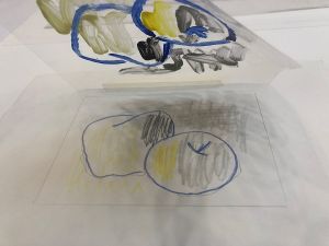 Two Apples (Study), 1980 (RLCR 2973). Detail