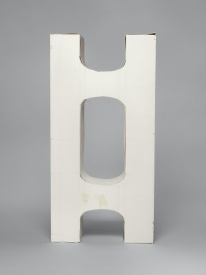 Artwork: Cinder Block (Model), c. 1995 (RLCR 4363)