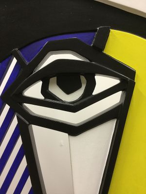 Expressionist Head (Prototype), 1980 (RLCR 2906). Detail