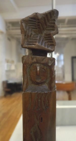 Indian with Papoose, c. 1952–53 (RLCR 401). Detail