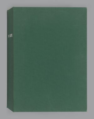 Artwork: Illustration (Spray Can) for "Around the U.S.A." for 1&cent; Life Book, 1963 (published 1964) (RLCR 816.3)  Special edition solander box