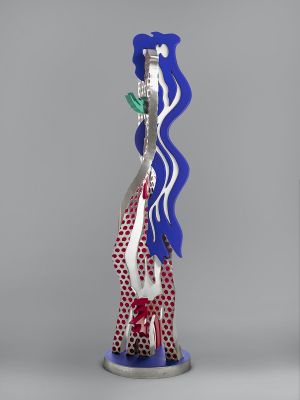 Artwork: Metallic Brushstroke Head, 1993 (fabricated c. 1993–1995) (RLCR 4257)  RLCR 4257.AP2/2