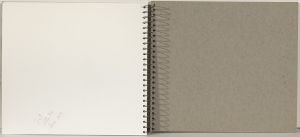 Wolf Kahn Small Sketchbook [2], Drawings in this book c. 1994–97 (RLCR 4348). Page 8v