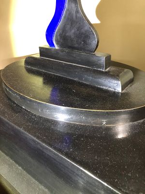 Mirror II, 1977 (fabricated 1977, posthumous 0/3 fabricated 2021) RLCR 2635.2/3.  Inscription