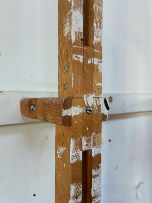 Wall Easel, c. 1963–88 (RLCR 4794). At Gin Lane studio, Southampton, in 2024