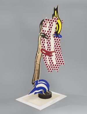 Artwork: Brushstroke Head I (Model), c. 1986 (RLCR 3507)