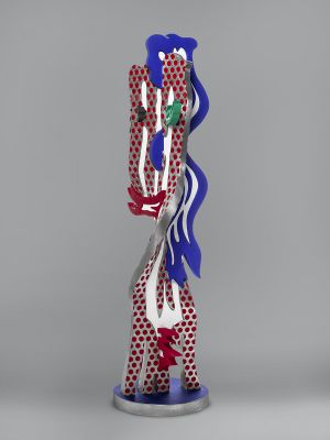 Artwork: Metallic Brushstroke Head, 1993 (fabricated c. 1993–1995) (RLCR 4257)  RLCR 4257.AP2/2