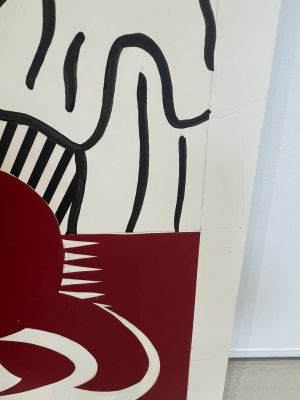 Still Life with Portrait (Study), 1973 (RLCR 2215). Detail