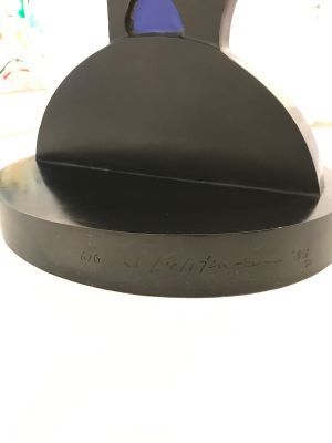 Brushstrokes in Flight, 1983 (fabricated 1983, posthumous 0/6 fabricated 2021) RLCR 3167.6/6.  Inscription