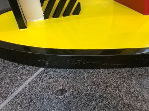 Lamp, 1977 (fabricated 1978, posthumous AP fabricated 2006) RLCR 2682.AP.  Inscription