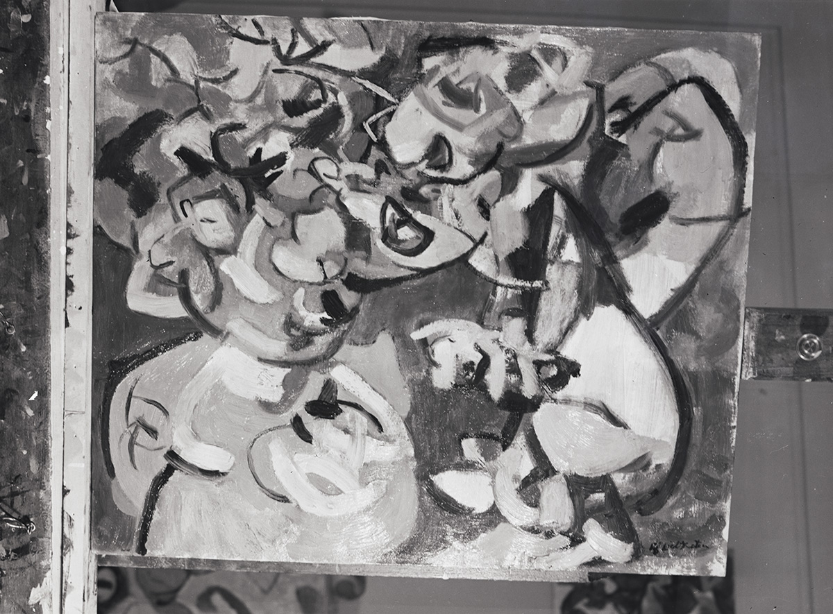 From RLF Archives: On the artist's easelPhoto: Courtesy RLF Archives