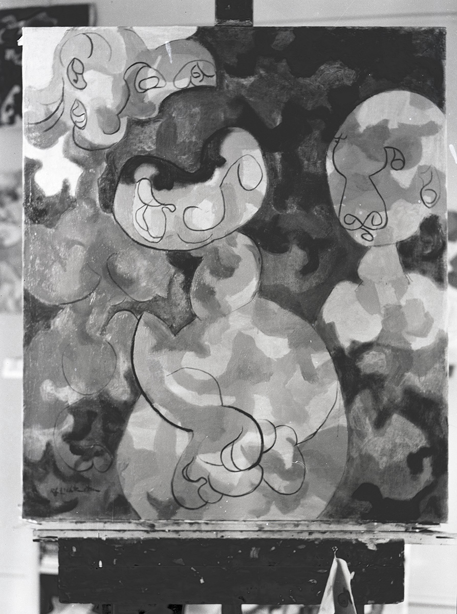 From RLF Archives: On the artist's easelPhoto: Courtesy RLF Archives