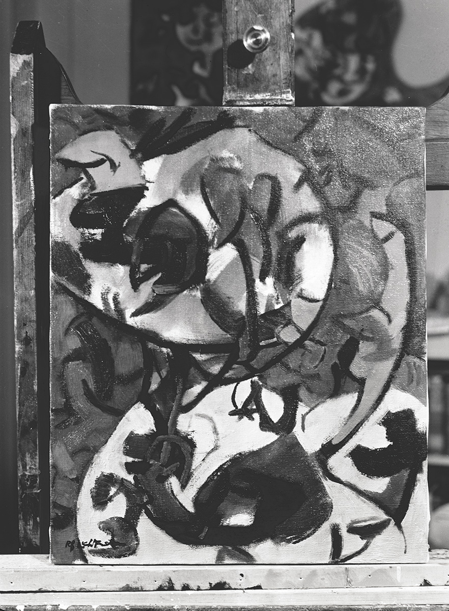 From RLF Archives: On the artist's easelPhoto: Courtesy RLF Archives